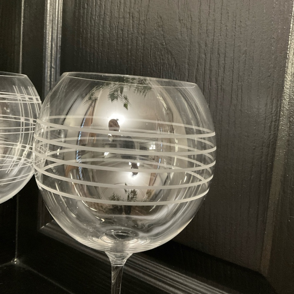 Mikasa cheers balloon red wine glasses set of 3 - Picture 7 of 8